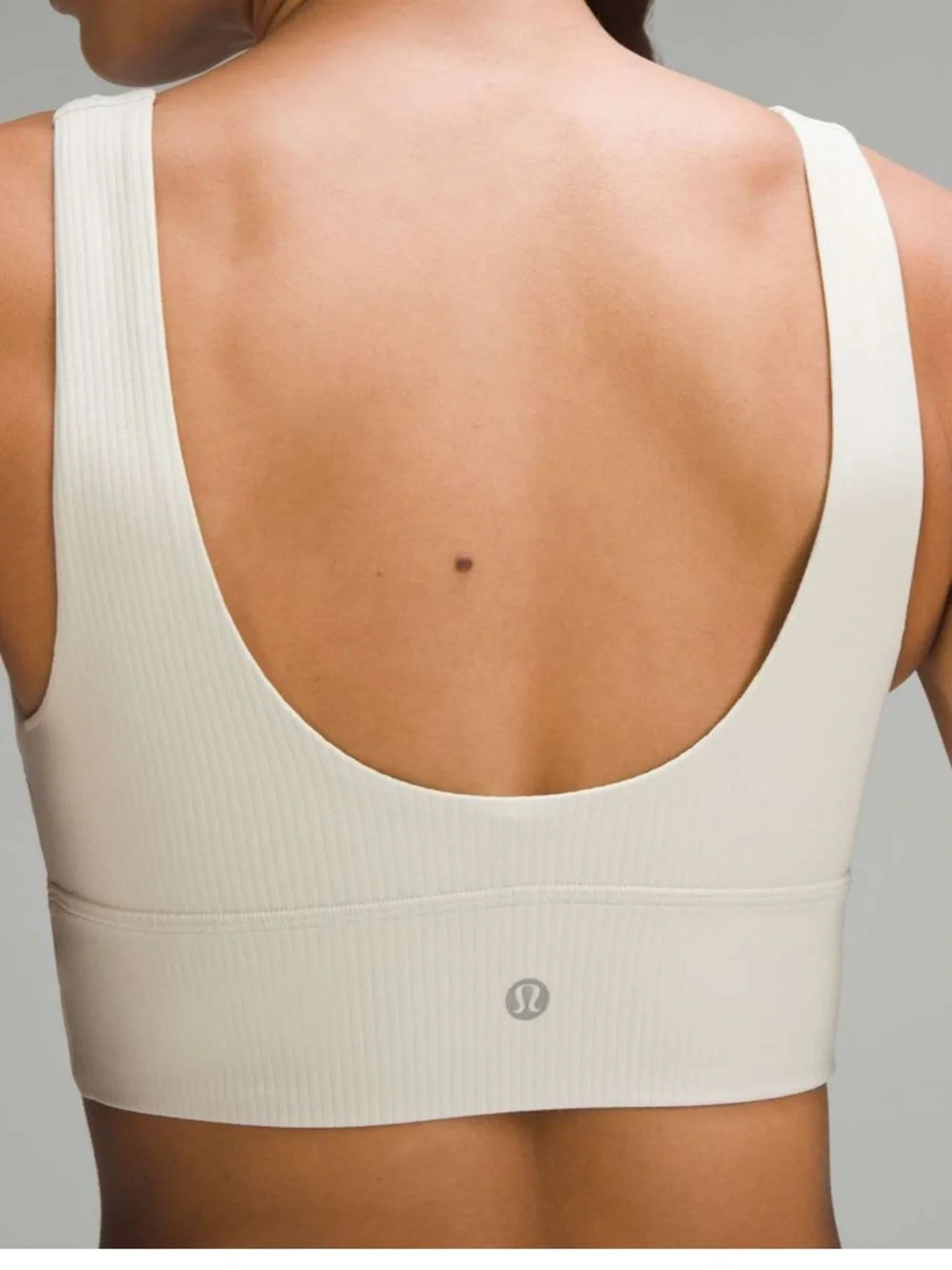 Lululemon Align Ribbed V-Neck Bra - Shine